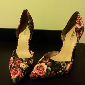 Floral Heels
